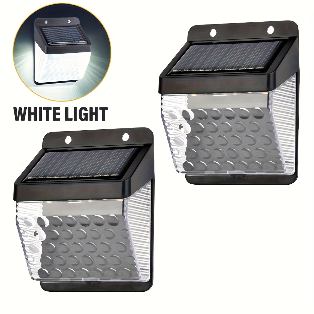 Outdoor Lighting Sensor - مصباح LED يعمل بالطاقة الشمسية مع