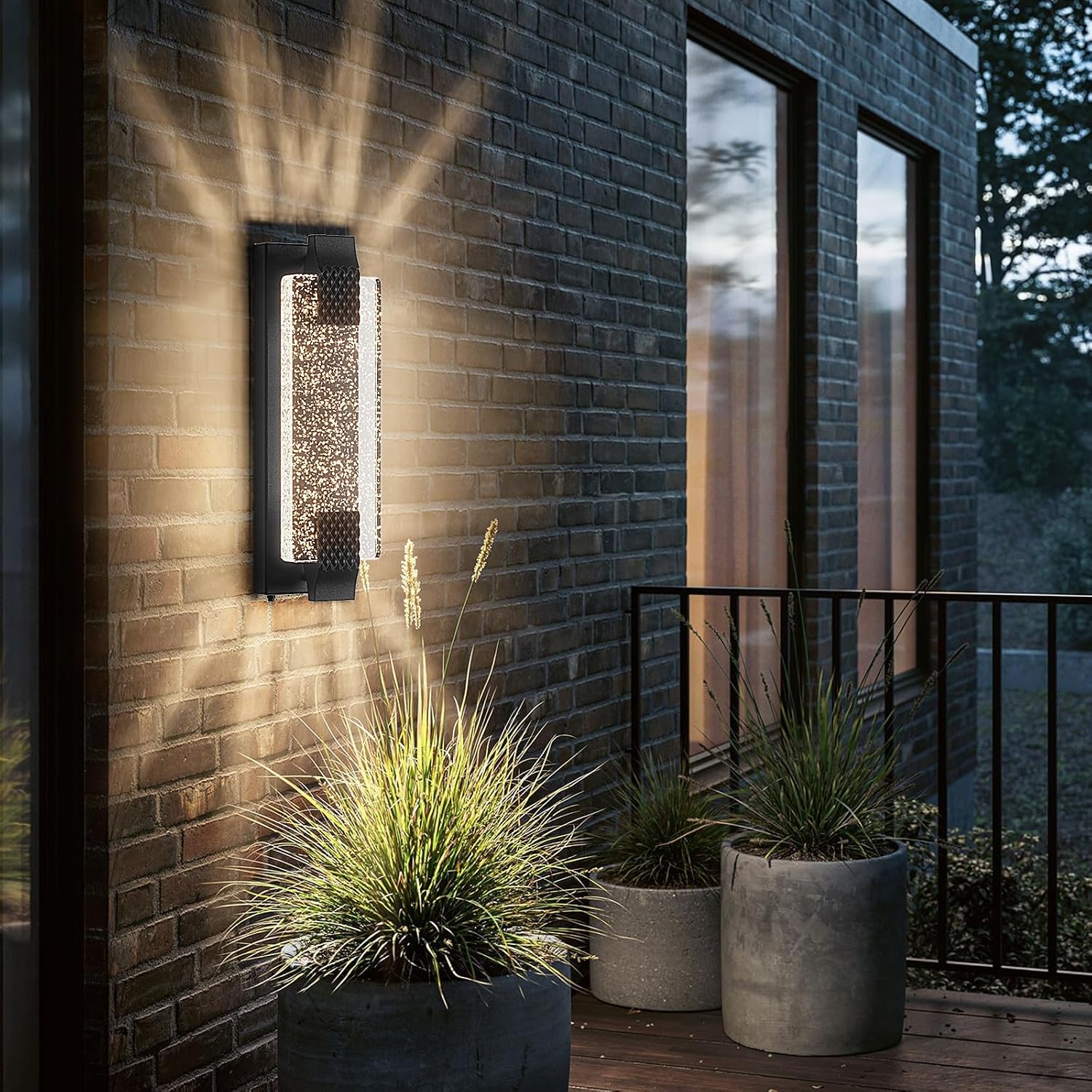 Outdoor Lighting Sensor - مصباح LED خارجي للشرفة بطول 15.7