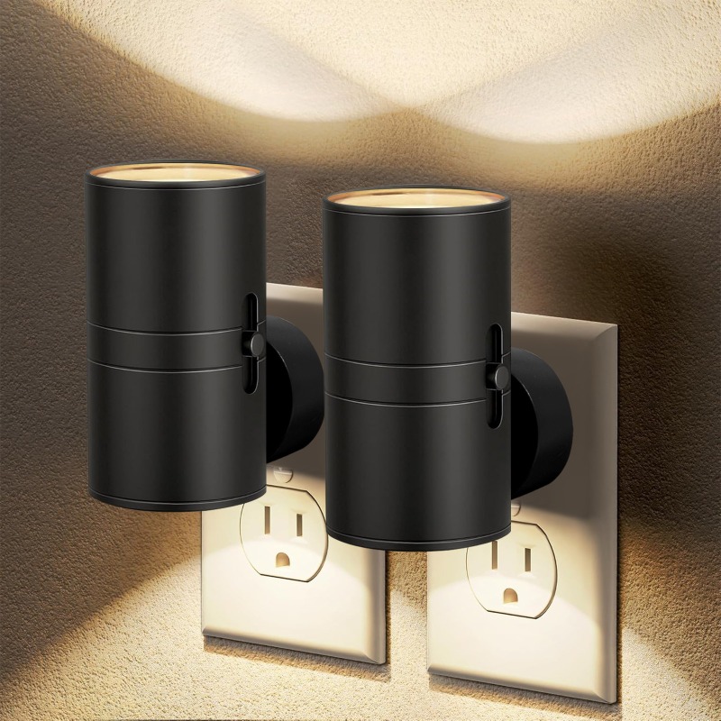 Dusk To Dawn Bulb - إضاءة ليلية LED حديثة قابلة للتوصيل
