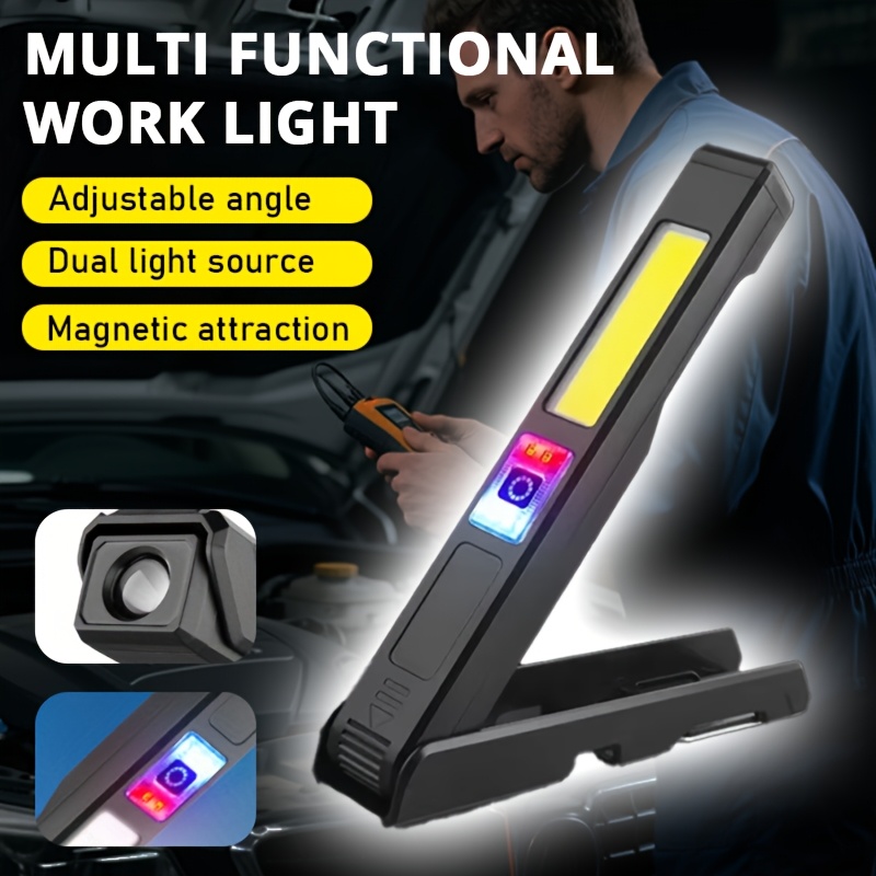 Outdoor Lighting Hooks - مصباح يدوي LED قابل لإعادة الشحن