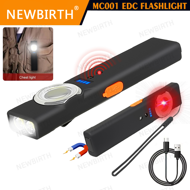 Outdoor Lighting Sensor - مصباح يدوي LED بمستشعر محمول مع
