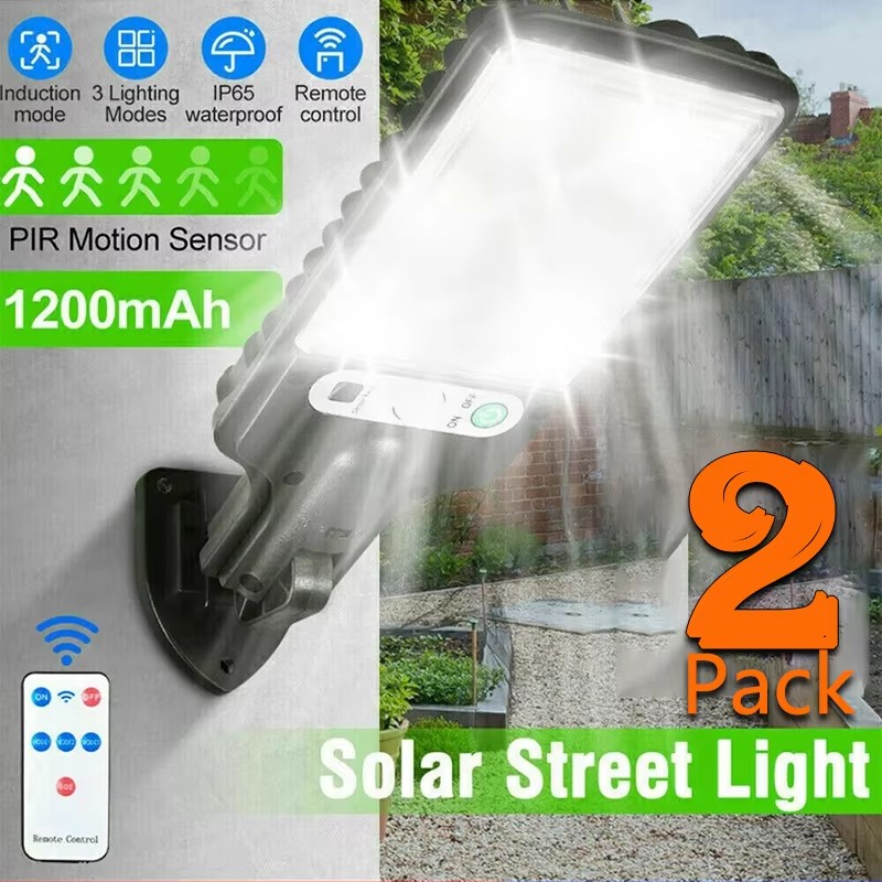 Outdoor Lighting Sensor - أضواء حديقة شمسية خارجية مع مستشعر