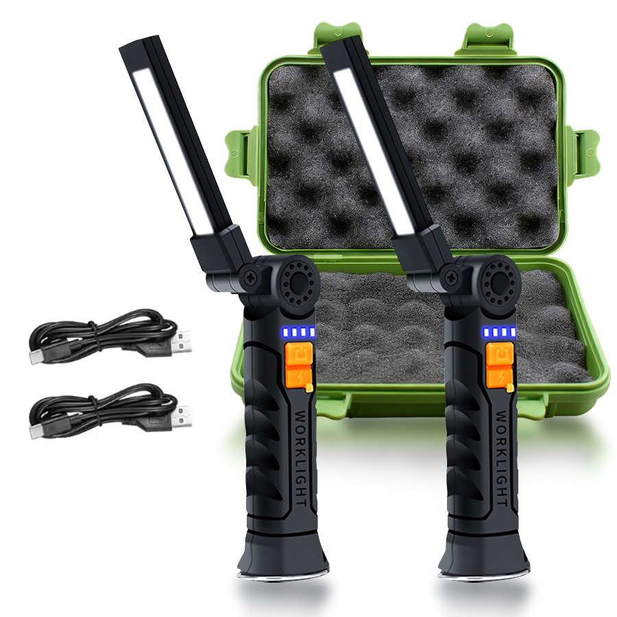 Outdoor Lighting Hooks - أضواء البحث LED COB المحمولة مع