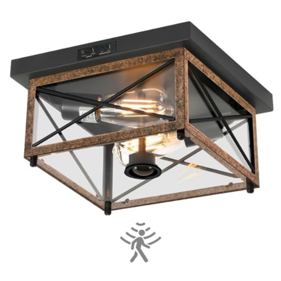 Outdoor Lighting Sensor - مصباح سقف خارجي مع مستشعر حركة،