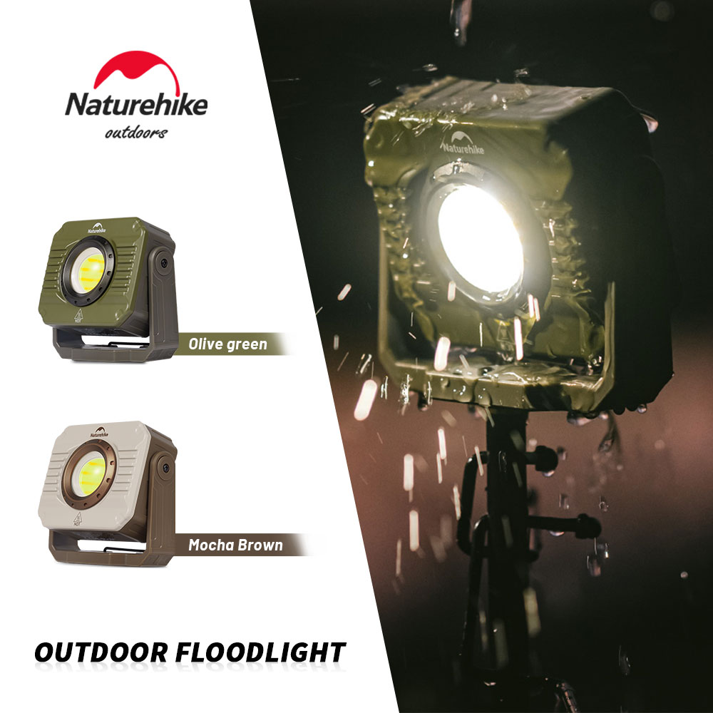 Zumtobel Outdoor Lighting - مصباح تخييم نيتشرهايك، كشاف خارجي LED،