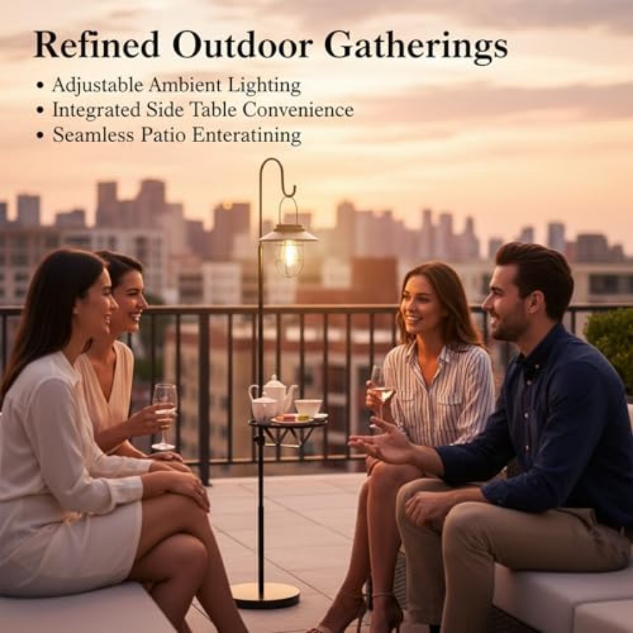 مصباح أرضي يعمل بالطاقة الشمسي - مراجعة Outdoor Lighting Hooks وسعره