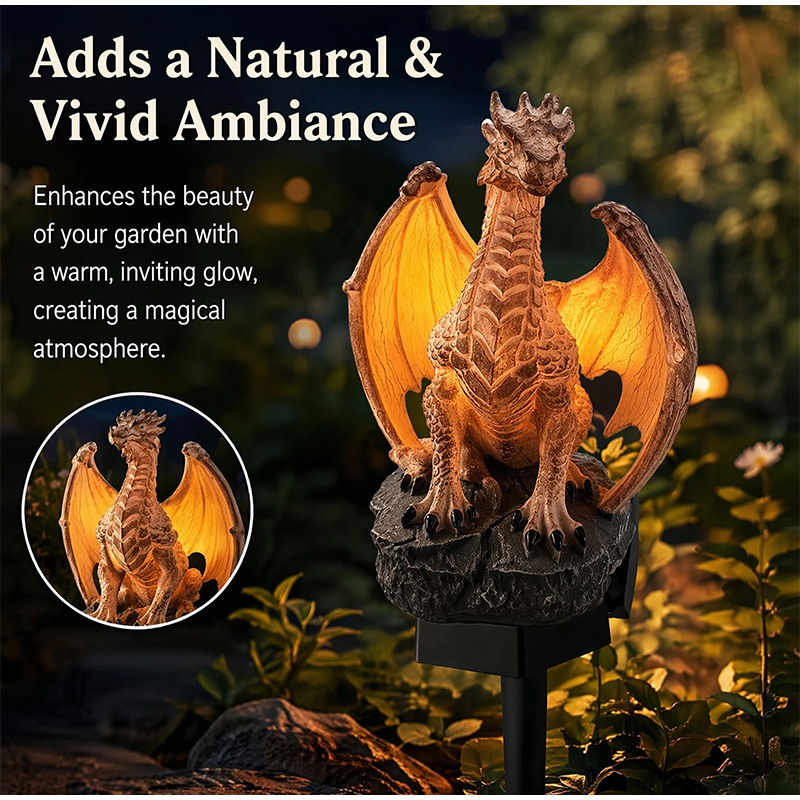 مصباح حديقة شمسي بتصميم التنين - مراجعة Halo Outdoor Lighting وسعره