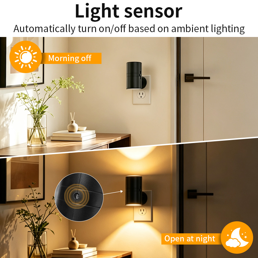 مصباح حائط LED قابل للتوصيل مع - مراجعة Dusk To Dawn Bulb وسعره