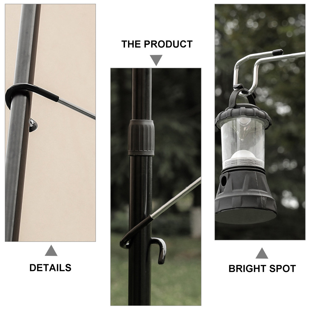 قطعتان من خطافات الإضاءة المضا - مراجعة Outdoor Lighting Hooks وسعره