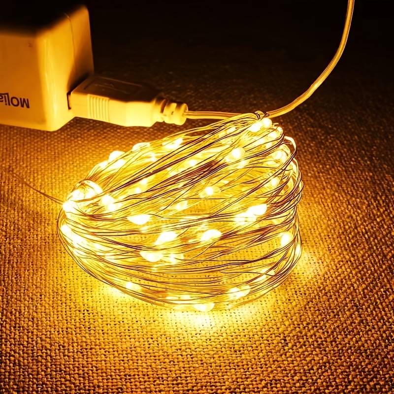Led الجنية أضواء سلسلة أسلاك ن - مراجعة Outdoor Lighting No Wiring وسعره