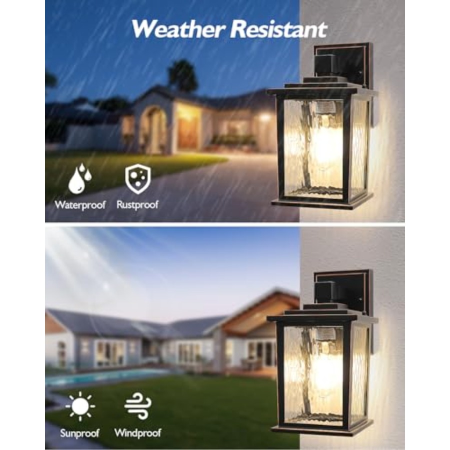 مصابيح شرفة خارجية 12 بوصة، فا - مراجعة Outdoor Lighting For Front Of House وسعره