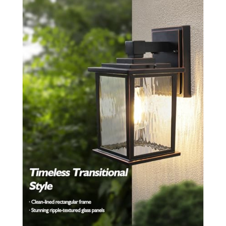 مصابيح شرفة خارجية 12 بوصة، فا - مراجعة Outdoor Lighting For Front Of House وسعره