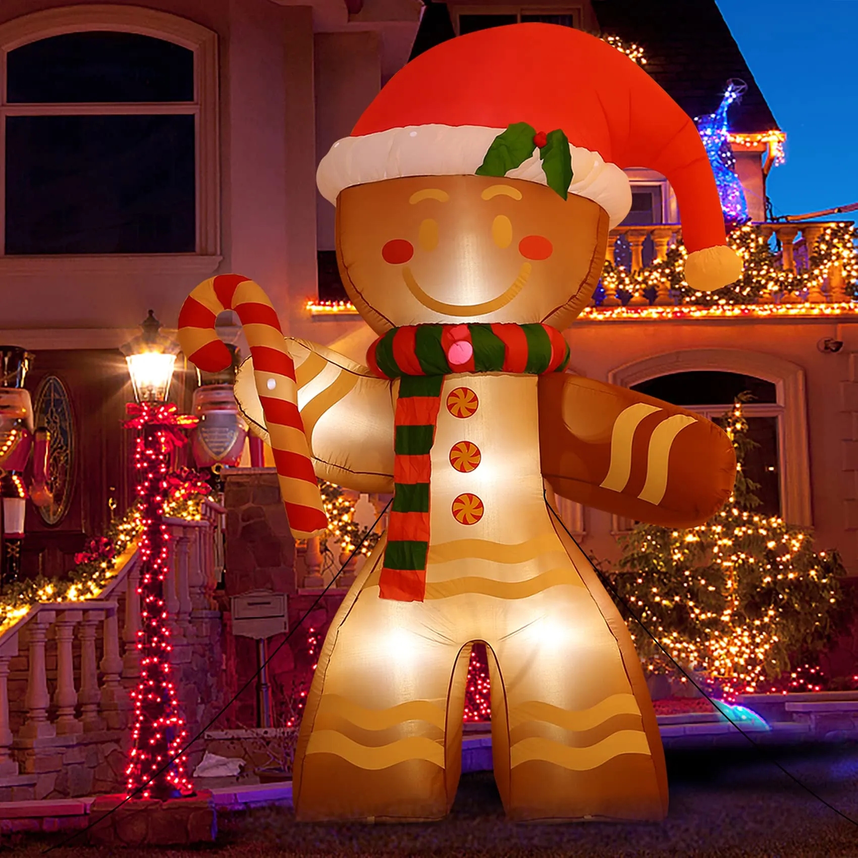 عيد الميلاد نفخ الديكور لعبة ، - مراجعة Outdoor Lighting Newcastle وسعره