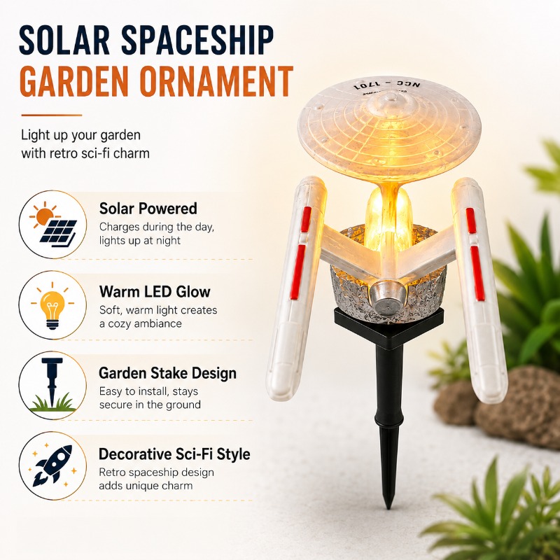 مصباح حديقة شمسي على شكل سفينة - مراجعة Halo Outdoor Lighting وسعره