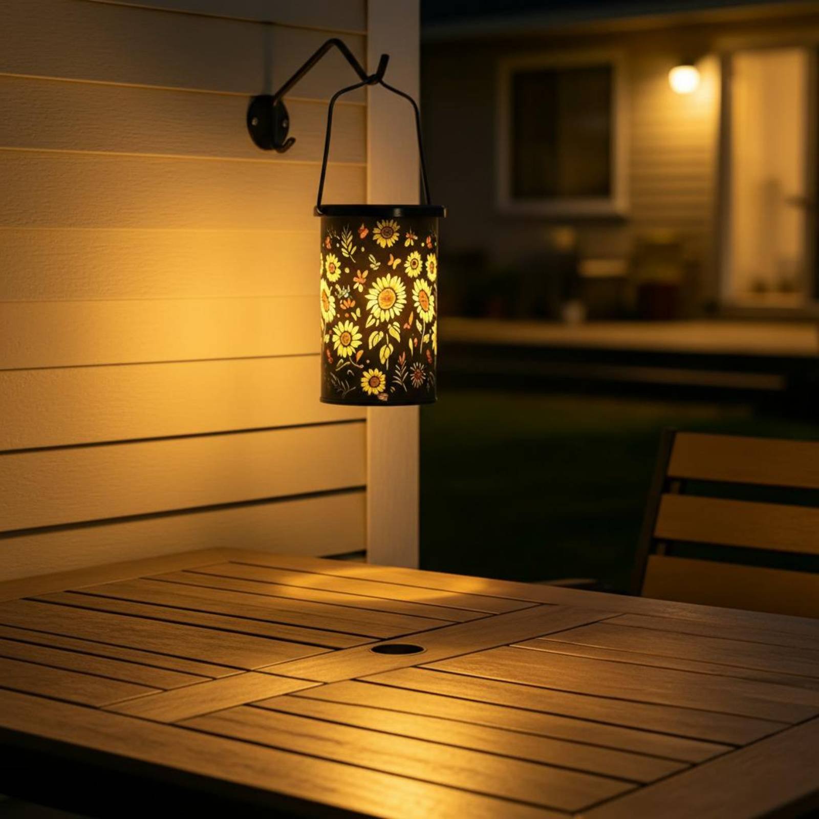 فانوس زهري بتصميم عتيق، مصباح  - مراجعة Outdoor Lighting Design وسعره