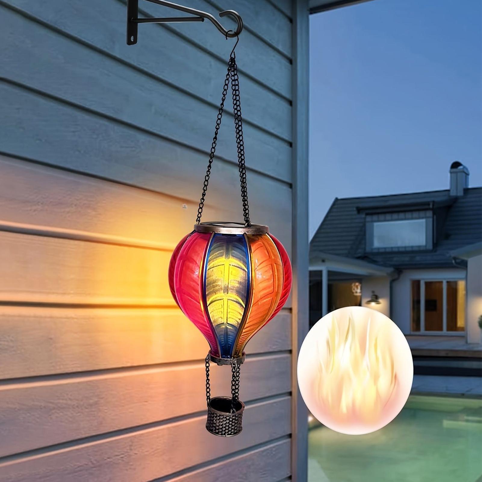 فوانيس على شكل منطاد هوائي تعم - مراجعة Halo Outdoor Lighting وسعره