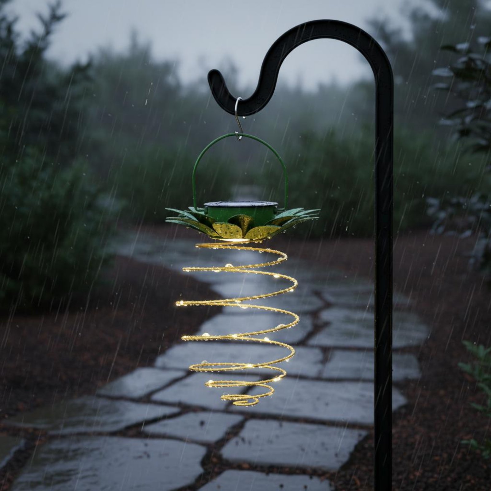 قطعتان من مصابيح الأناناس الشم - مراجعة Outdoor Lighting Design وسعره