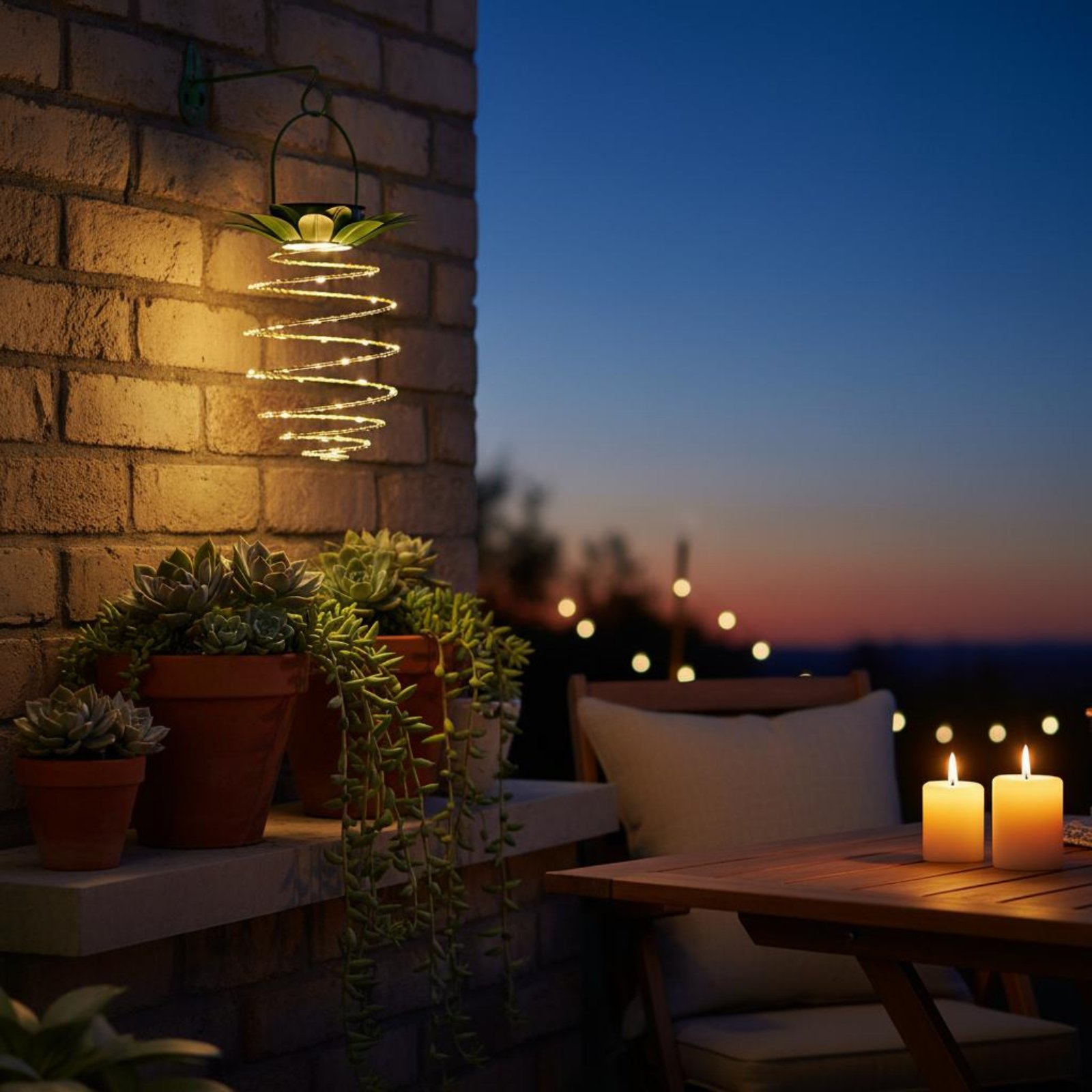 قطعتان من مصابيح الأناناس الشم - مراجعة Outdoor Lighting Design وسعره