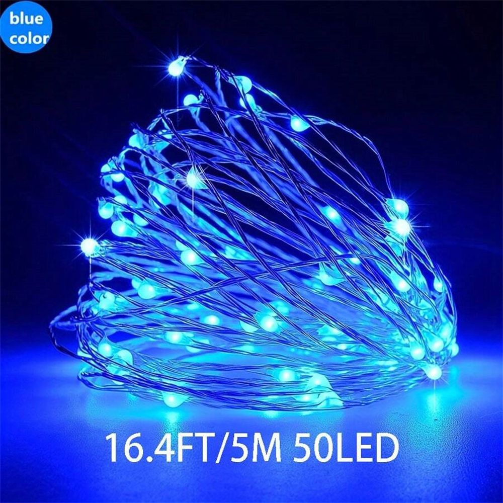 1 قطعة 50/100/200/300LED أضواء - مراجعة Outdoor Lighting No Wiring وسعره