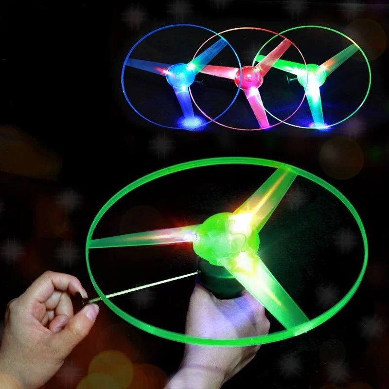 1 قطعة سحب سلك توهج UFO مضحك ا - مراجعة Outdoor Lighting No Wiring وسعره