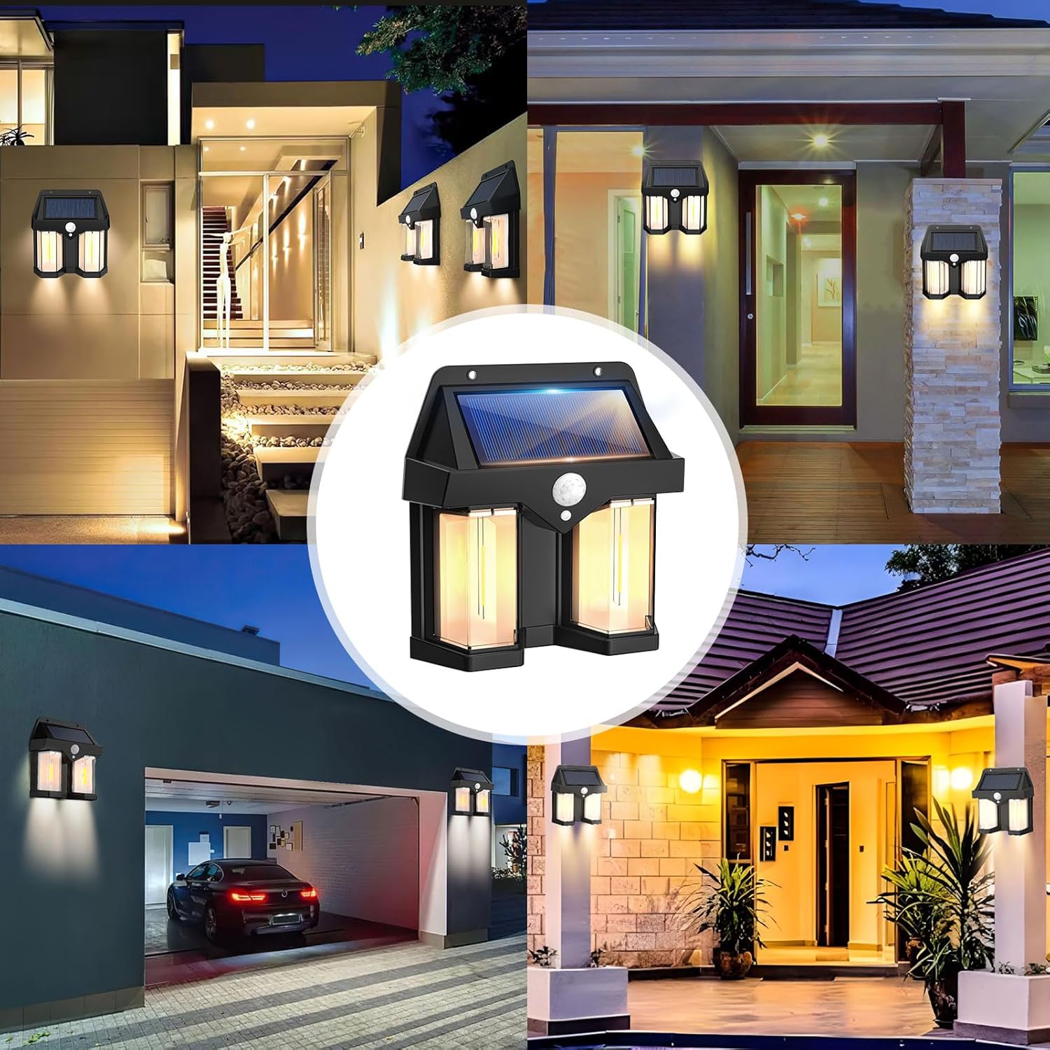 مصباح جداري يعمل بالطاقة الشمس - مراجعة Outdoor Lighting No Wiring وسعره