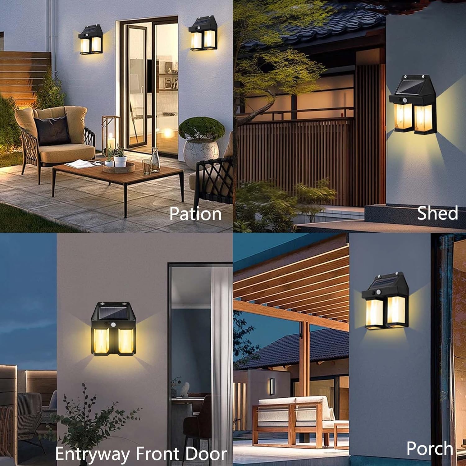 مصباح جداري يعمل بالطاقة الشمس - مراجعة Outdoor Lighting No Wiring وسعره