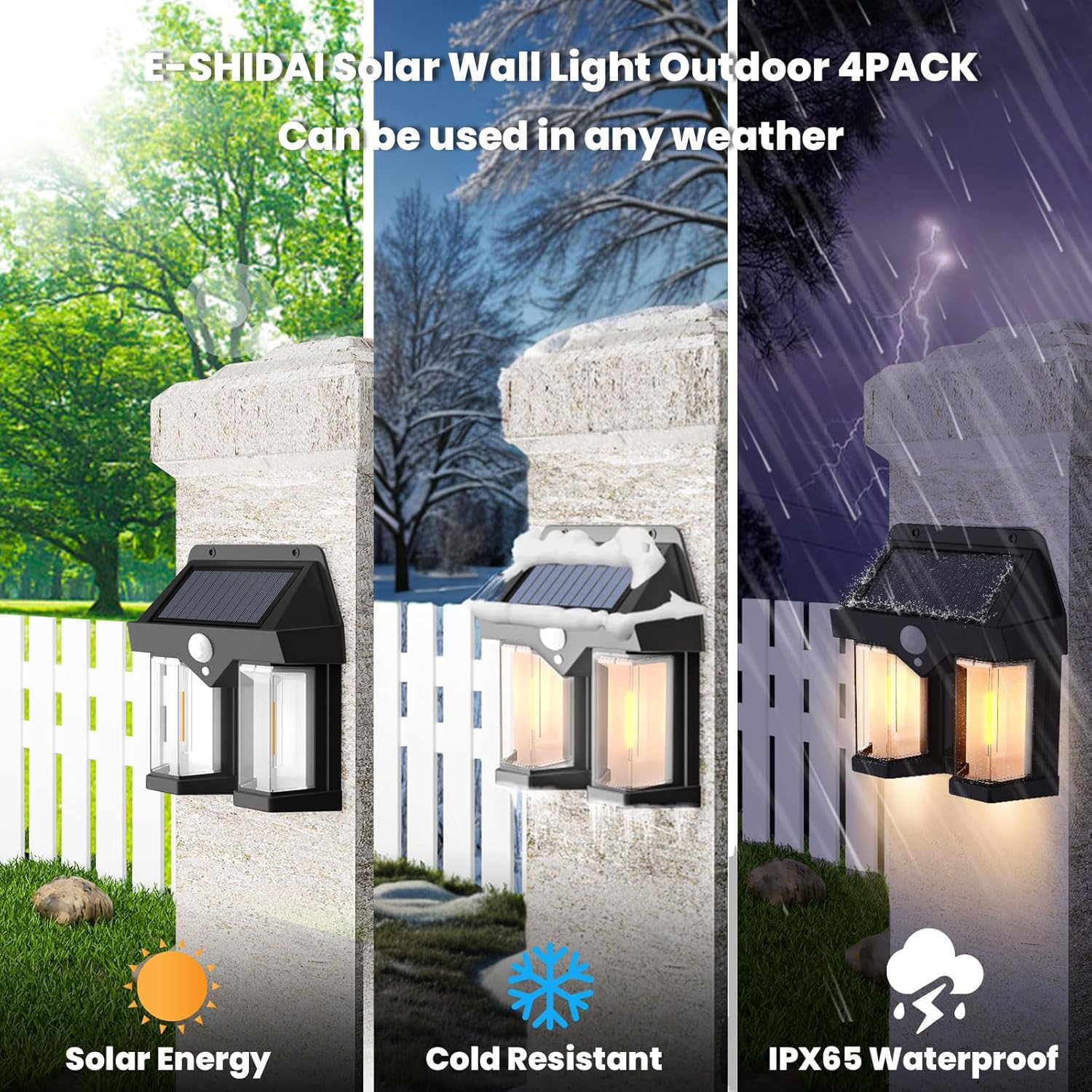 مصباح جداري يعمل بالطاقة الشمس - مراجعة Outdoor Lighting No Wiring وسعره