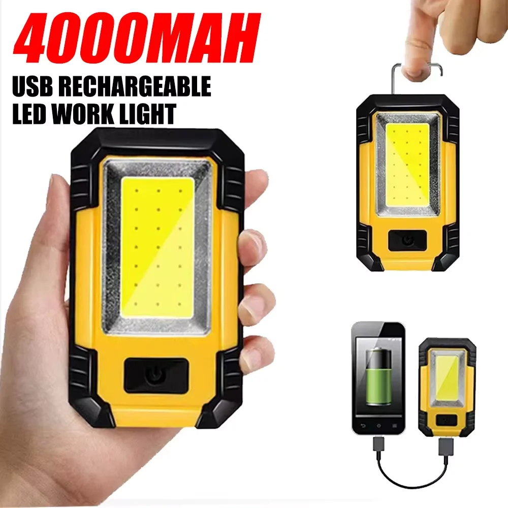 المحمولة 4000MAH قابلة للشحن ض - مراجعة Outdoor Lighting Hooks وسعره