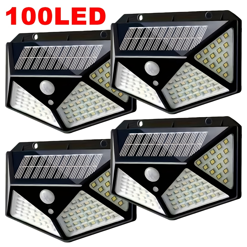 مصباح حديقة شمسي خارجي بـ 100  - مراجعة Outdoor Lighting Sensor وسعره