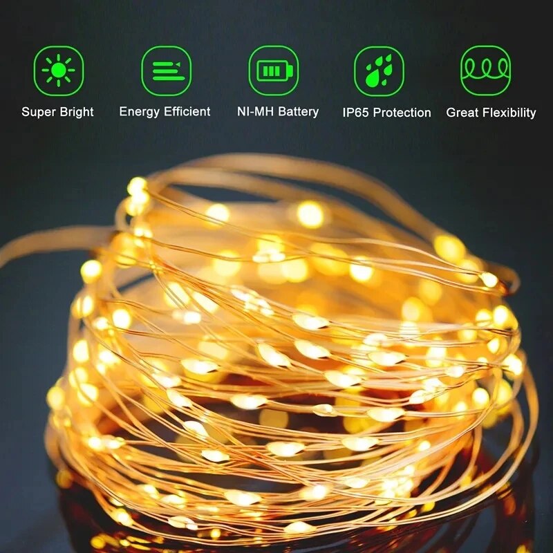 أسلاك نحاسية مقاومة للماء ، مص - مراجعة Outdoor Lighting No Wiring وسعره