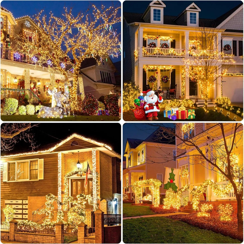 1 ~ 4 قطعة سلسلة أضواء الشمسية - مراجعة Outdoor Lighting No Wiring وسعره