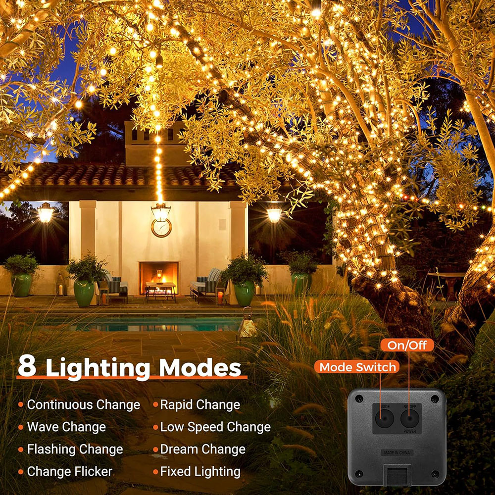 1 ~ 4 قطعة سلسلة أضواء الشمسية - مراجعة Outdoor Lighting No Wiring وسعره
