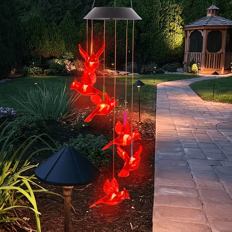 أضواء زينة على شكل طائر متوهج  - مراجعة Outdoor Lighting Design وسعره
