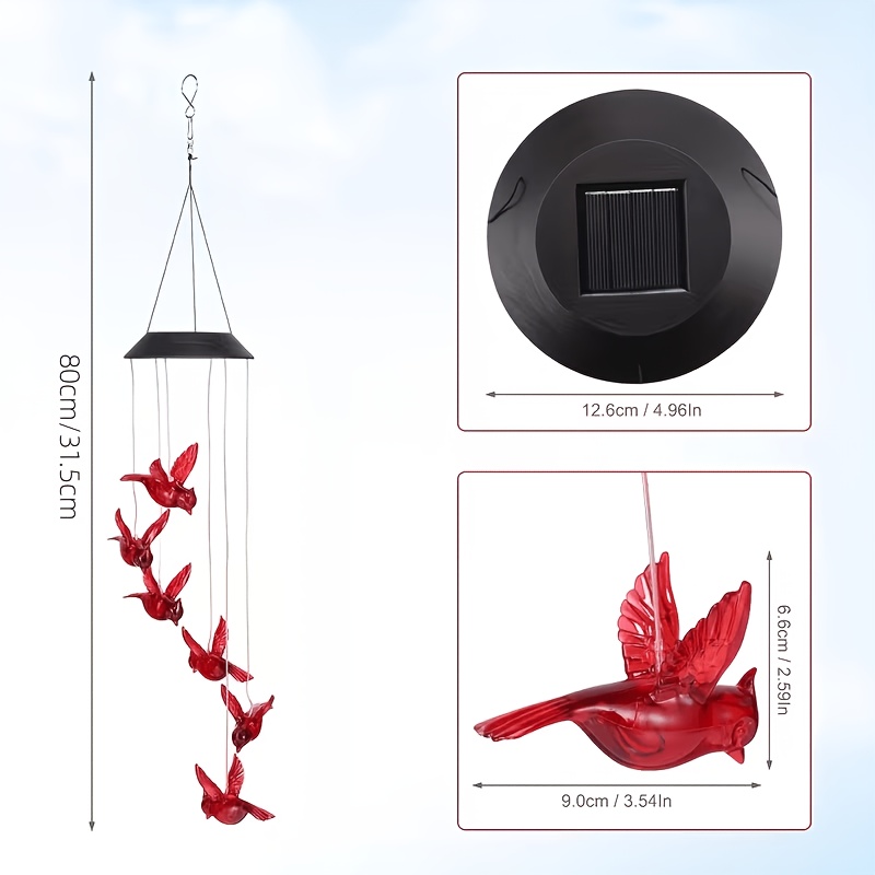 أضواء زينة على شكل طائر متوهج  - مراجعة Outdoor Lighting Design وسعره