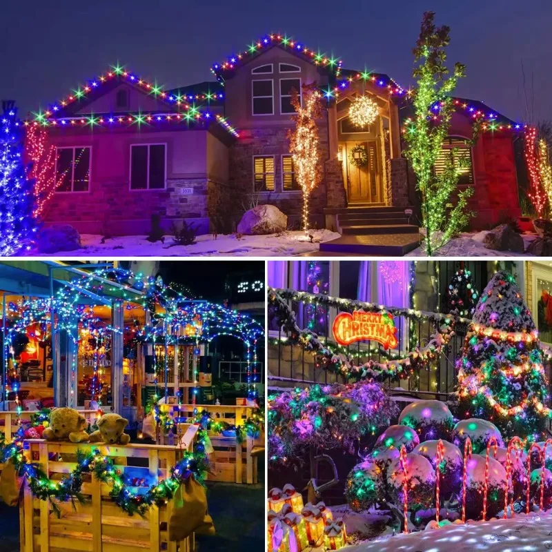 أضواء سلسلة الطاقة الشمسية الم - مراجعة Outdoor Lighting No Wiring وسعره